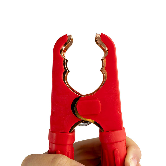 PINZA PARA CABLE DE ARRANQUE - COBRE - ROJA