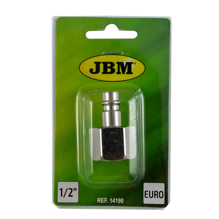 EUR MALE CONNECTOR - 1/2" FEMALE THREAD