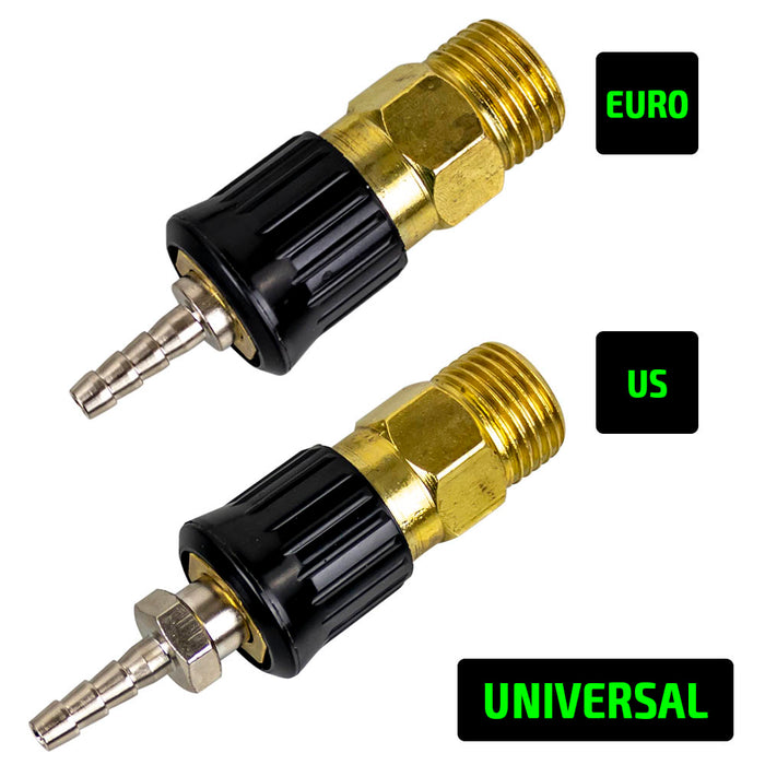 CONECTOR DE SEGURIDAD UNIVERSAL HEMBRA – ROSCA MACHO DE 1/4"