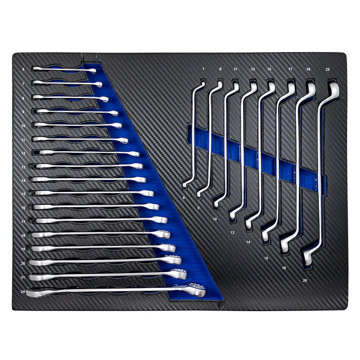 SET DE 4 MODULOS EVA CARBONO PARA CARRO DE HERRAMIENTAS - AZUL