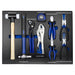 SET DE 4 MODULOS EVA CARBONO PARA CARRO DE HERRAMIENTAS - AZUL