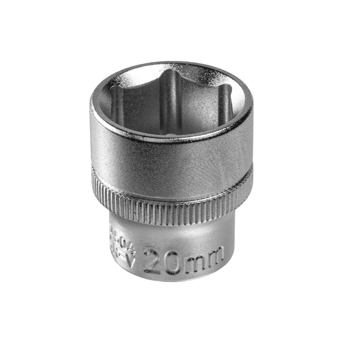 VASO CORTO HEX 3/8" DE 20MM
