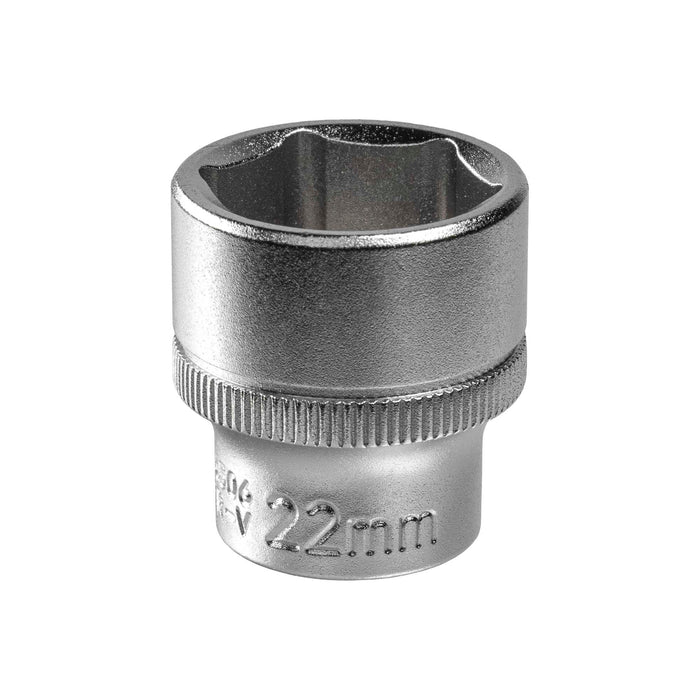 VASO CORTO HEX 3/8" DE 22MM