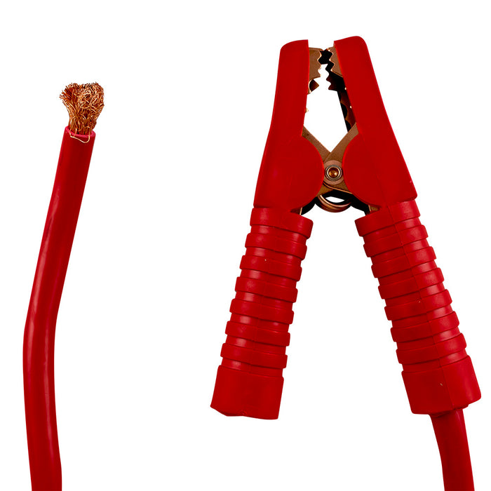 RED JUMPER CABLE WITH CLAMP FOR REF. 53687