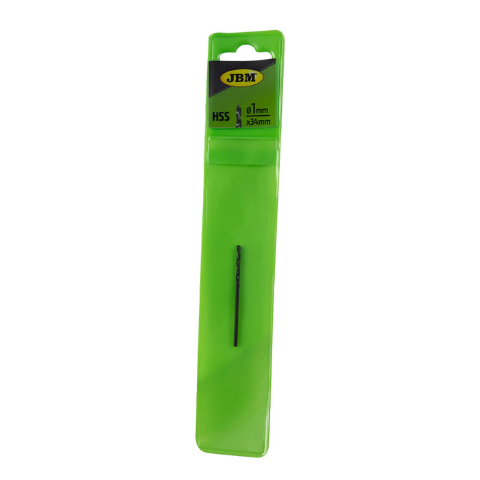 BROCA HELICOIDAL HSS 4241 PRETA 1X34MM