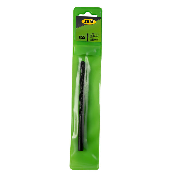 BROCA HELICOIDAL HSS 4241 NEGRO 3X61MM