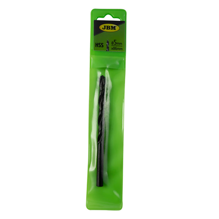 BROCA HELICOIDAL HSS 4241 PRETA 5X86MM