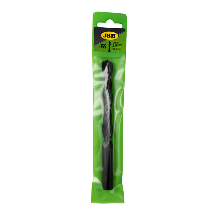 HSS 4241 BLACK TWIST DRILL BIT 12X151MM