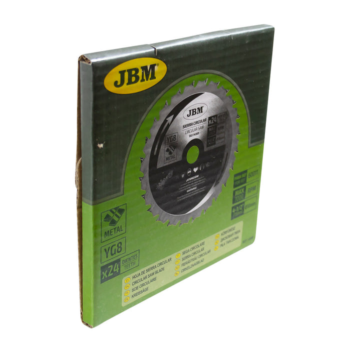 LAME DE SCIE CIRCULAIRE 24 DENTS 115 MM POUR MÉTAL POUR RÉF. 60011