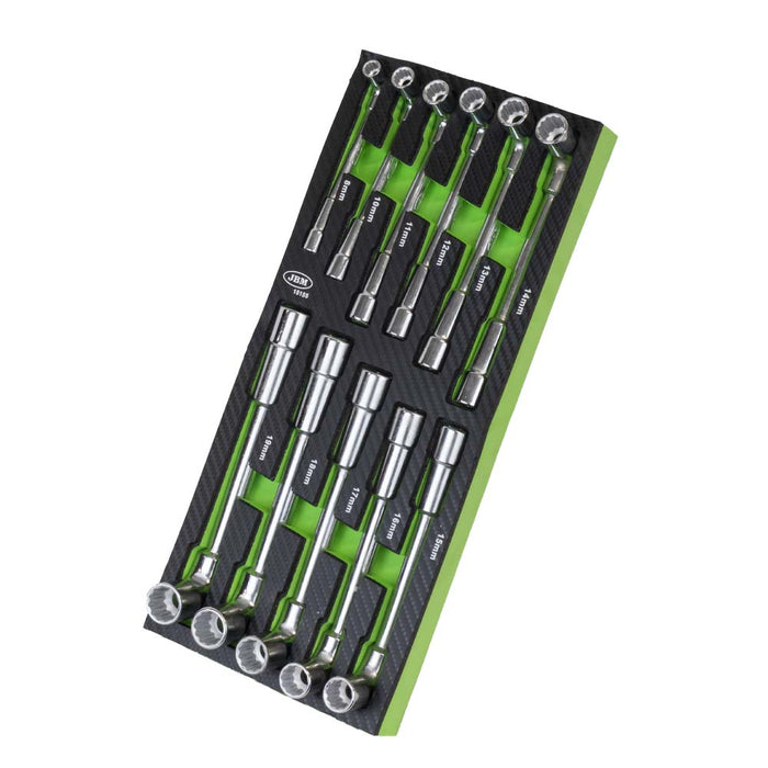 EVA FOAM MODULE WITH 11 COMBINATION "L" TYPE SOCKET WRENCHES