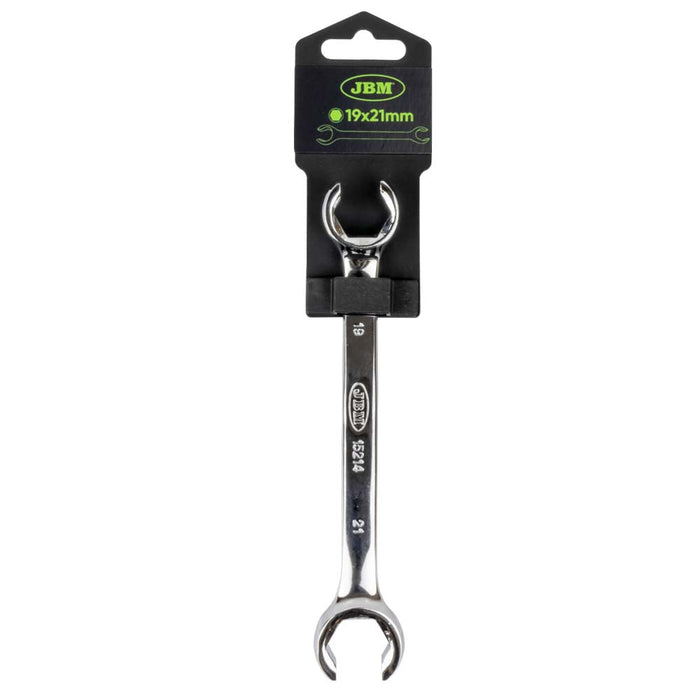 FLARE NUT WRENCH 19X21MM - POLISHED FINISH
