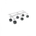SOPORTE PANEL SOLAR P/BASE CEMENTO