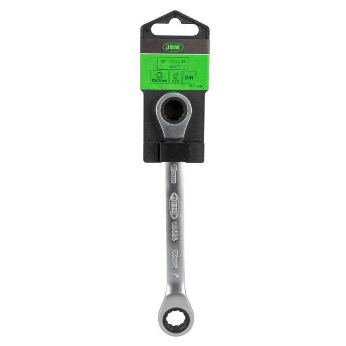 LLAVE CON TRINQUETE 12X13MM