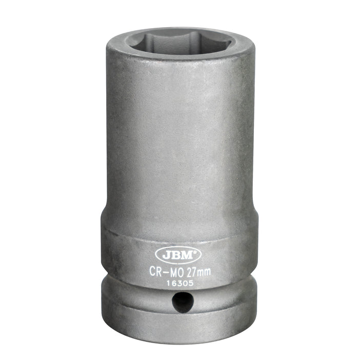 VASO DE IMPACTO LARGO HEX. 1" 27MM