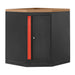 ARMARIO ESQUINERO CON TABLERO DE MDF - ROJO