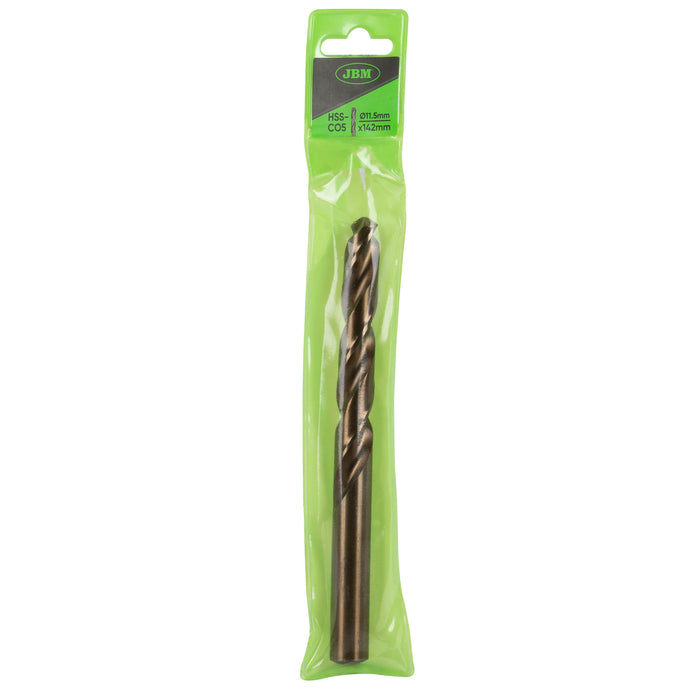BROCA HELICOIDAL COBALTO HSS-CO5 11,5MM
