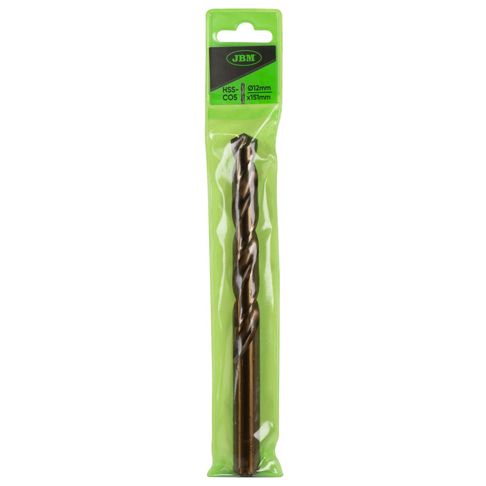 BROCA HELICOIDAL COBALTO HSS-CO5 12MM