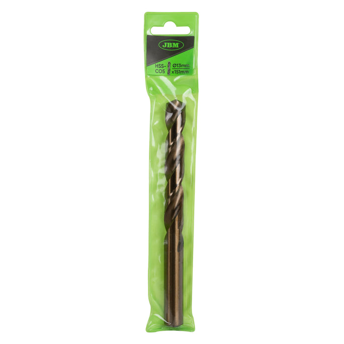 BROCA HELICOIDAL COBALTO HSS-CO5 13MM