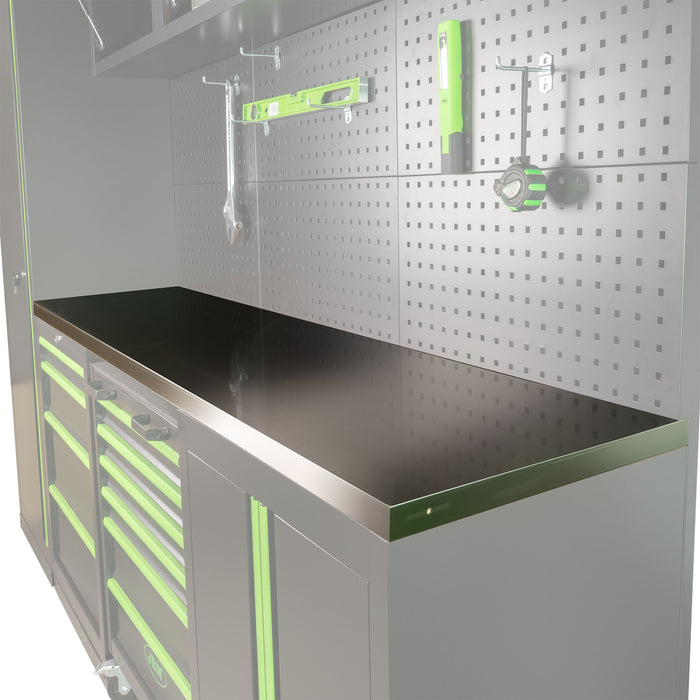 TABLERO DE ACERO INOXIDABLE 2040X500MM (REF.54327)