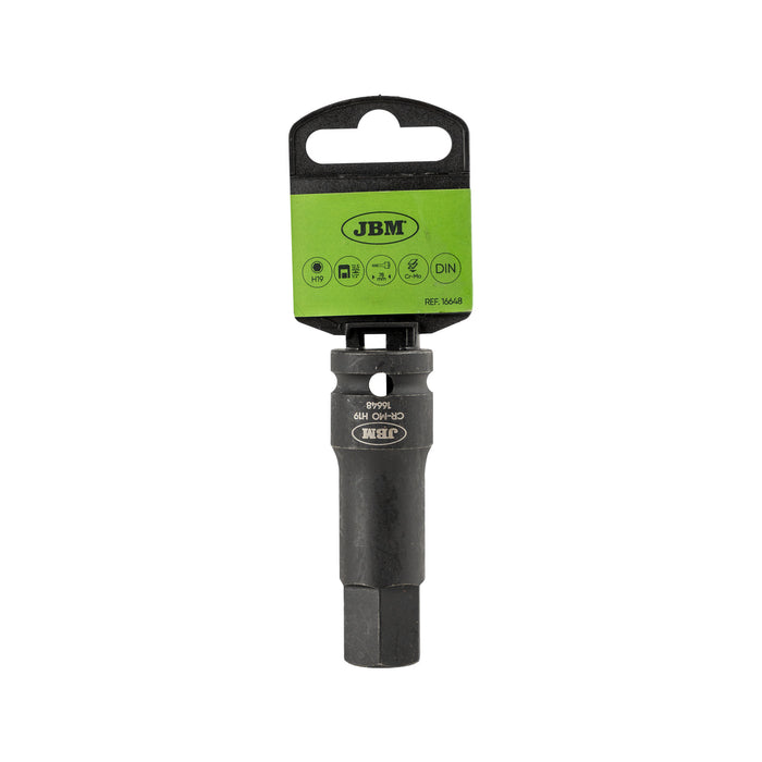 PUNTA DE IMPACTO HEXAGONAL DE 1/2" 19MM