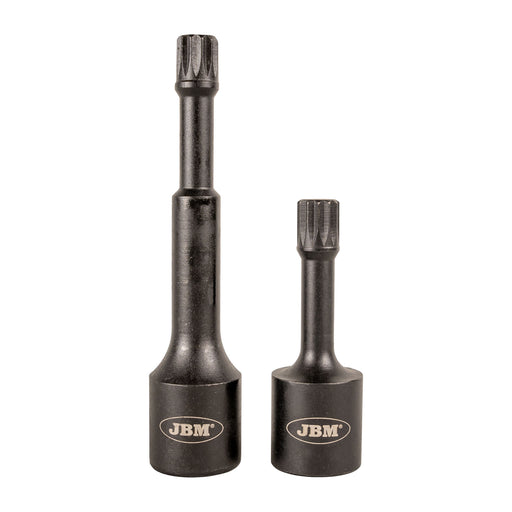 1/2" VASOS IMPACTO TORNILLO SPLINE