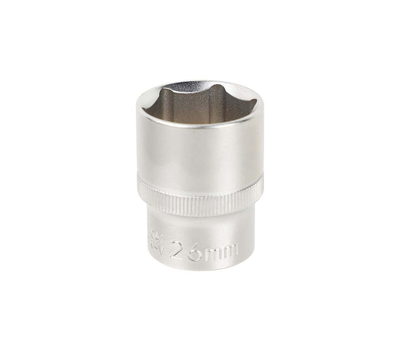 VASO HEX DE 1/2”, 6 PT. 26MM