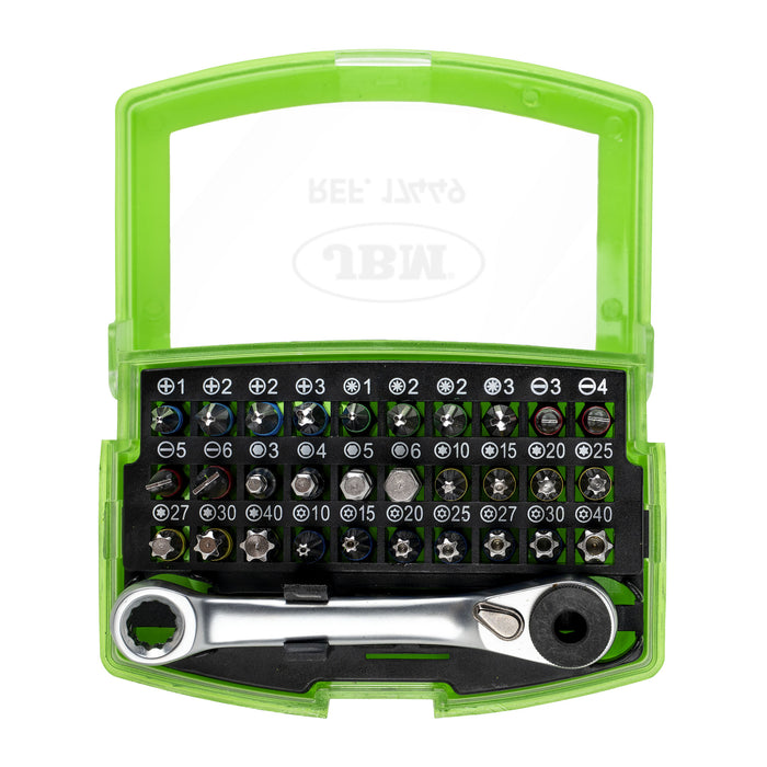 JUEGO DE PUNTAS DE 1/4" 31 PCS REF.17144
