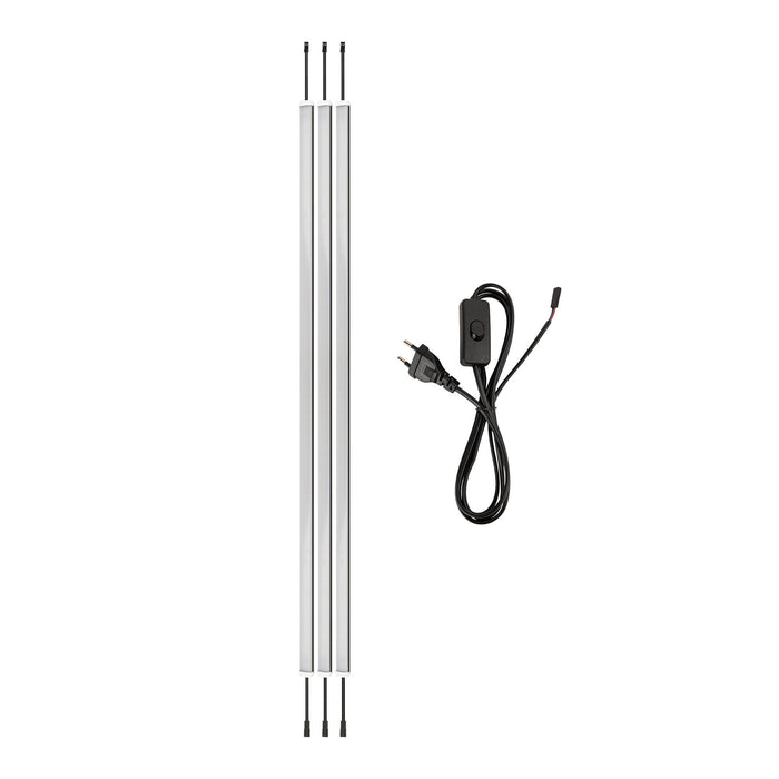 JUEGO DE 3 LUCES LED CON INTERRUPTOR PARA SERIE446