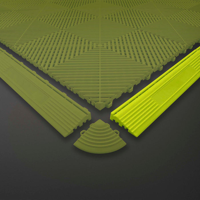 PACK 20 PERFIL AMARILLO PARA BALDOSAS DE PP (MACHO)