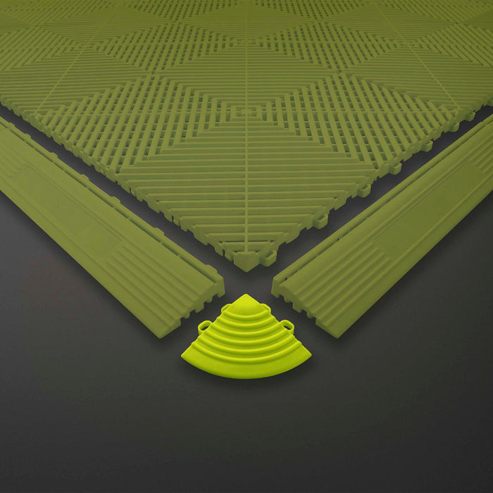 PACK 10 ESQUINERO AMARILLO PARA BALDOSAS DE PP