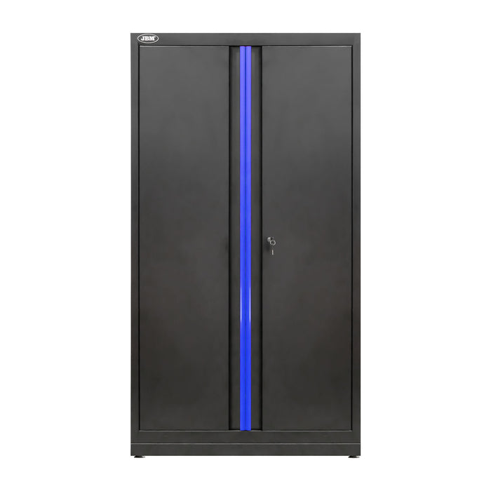 ARMARIO ALTO DE DOS PUERTAS - AZUL