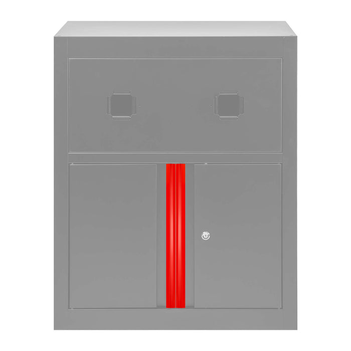 JUEGO DE TIRADORES PARA ARMARIO (REF.18403) - ROJO