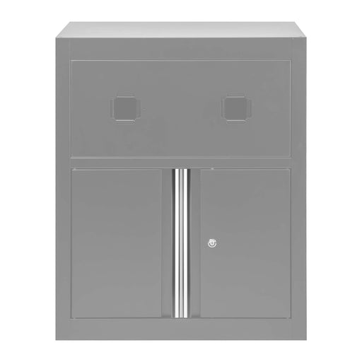 JUEGO DE TIRADORES PARA ARMARIO (REF.18403) - PLATEADO