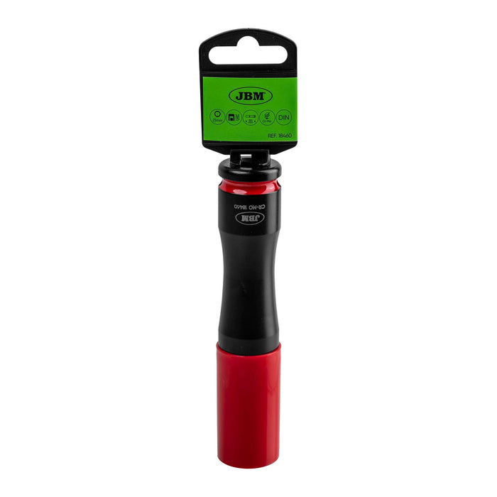 VASO DE IMPACTO 1/2" EXTRALARGO 21MM ESPECIAL RUEDAS