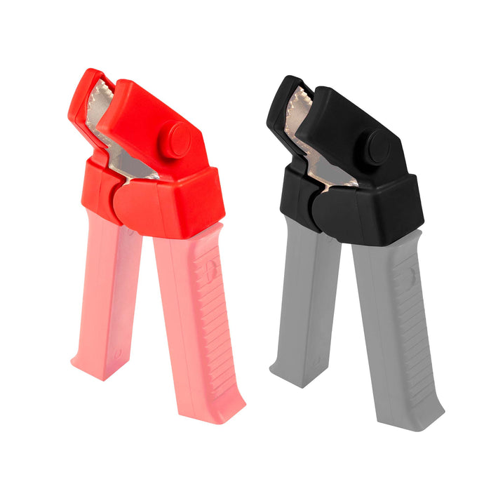 SET DE PROTECCIONES NEGRO-ROJO PARA PINZAS DE CABLE DE ARRANQUE
