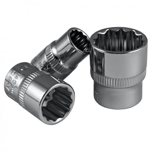 VASO CORTO 12 CANTOS 3/8" DE 14MM -