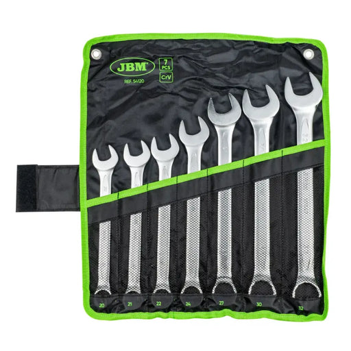 KIT DE 7 LLAVES COMBINADAS