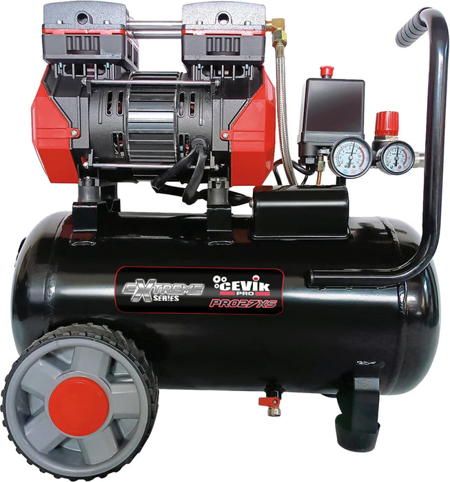 COMPRESOR SILENT 24L 2HP CEVIK PRO CA-PRO27XS