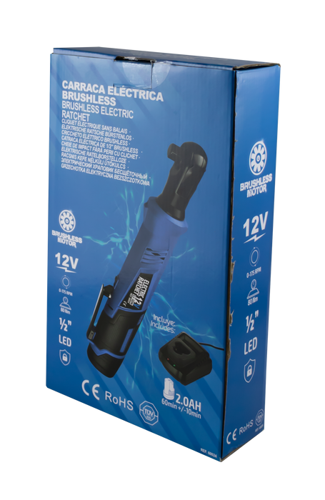 CARRACA ELÉCTRICA DE ½” BRUSHLESS – 12V