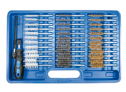 ESTUCHE CON 38 CEPILLOS METÁLICOS / PLÁSTICOS