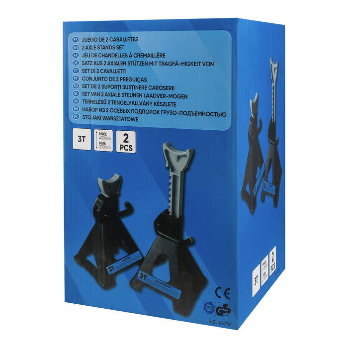 JUEGO DE 2 CABALLETES 3 TON