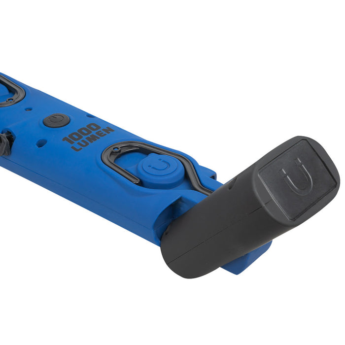 LÁMPARA LED PORTÁTIL CON BASE IMANTADA ARTICULADA - 1000LM