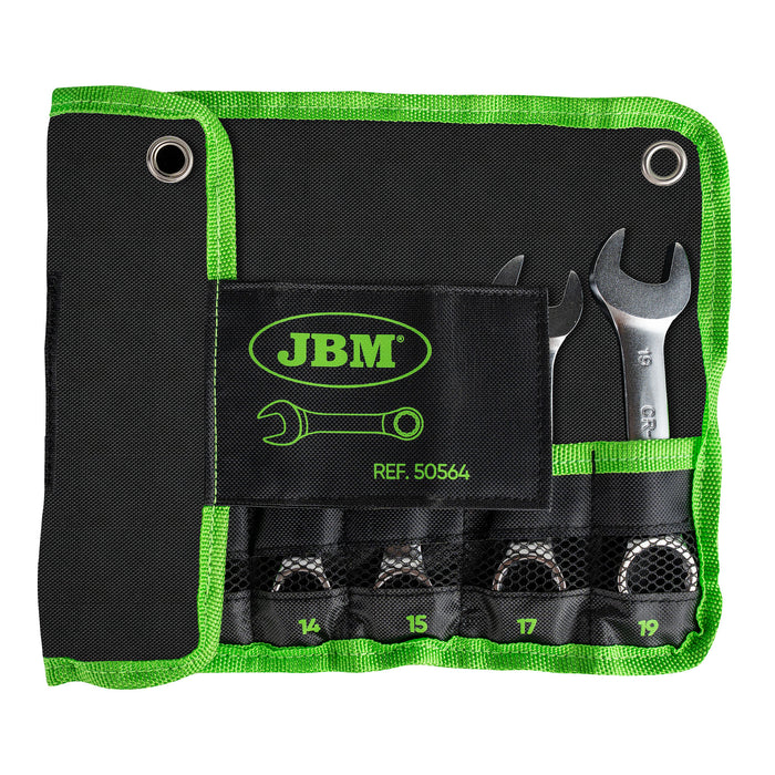 8-PIECE SHORT COMBINATION WRENCH SET