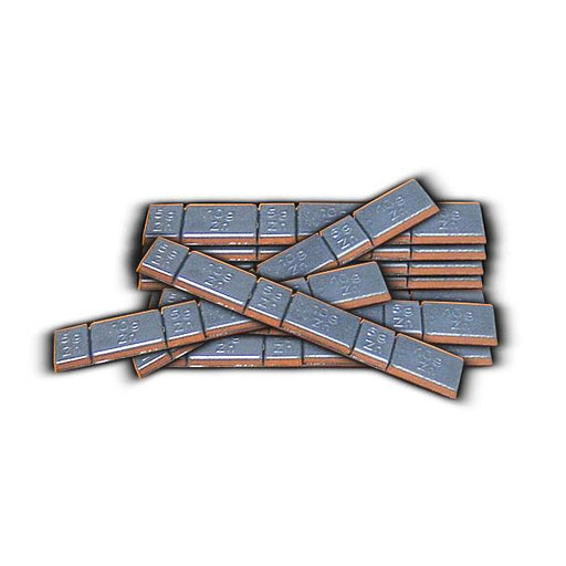 LOTE 100 UNIDADES CONTRAPESA-ZINC-AUTOADHESIVA-45GR