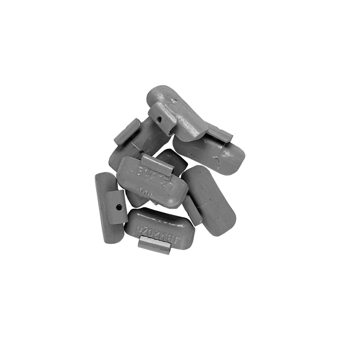 LOTE 100 UNIDADES CONTRAPESA-ZINC-GRAPA-20GR.-ESPECIA