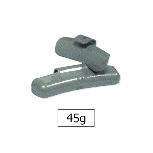 LOTE 100 UNIDADES CONTRAPESA-ZINC-GRAPA-45GR.-ESPECIA