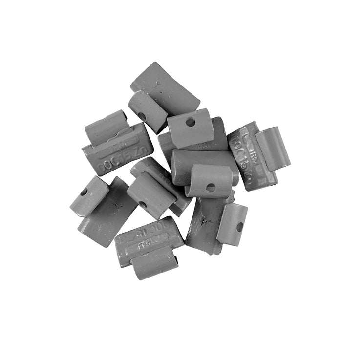 LOTE 100 UNIDADES CONTRAPESA-ZINC-GRAPA-15GR.-ESPECIA