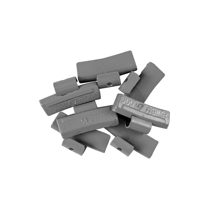 LOTE 100 UNIDADES CONTRAPESA-ZINC-GRAPA-25GR.-ESPECIA