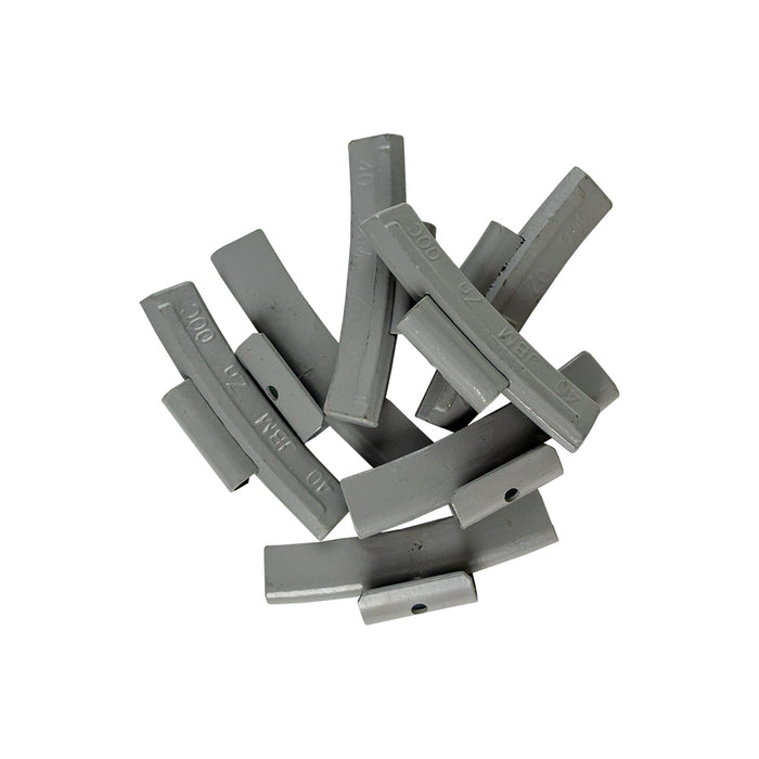 LOTE 100 UNIDADES CONTRAPESA-ZINC-GRAPA-40GR.-ESPECIA