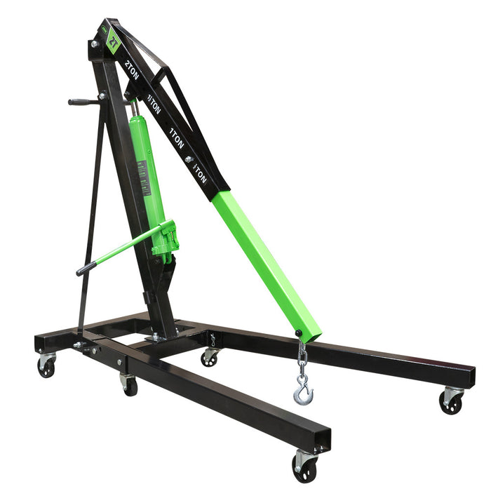 50831 2T FOLDABLE ENGINE CRANE + 53779 SET OF 2 JACK STANDS + 50818 + 54523 + 53873